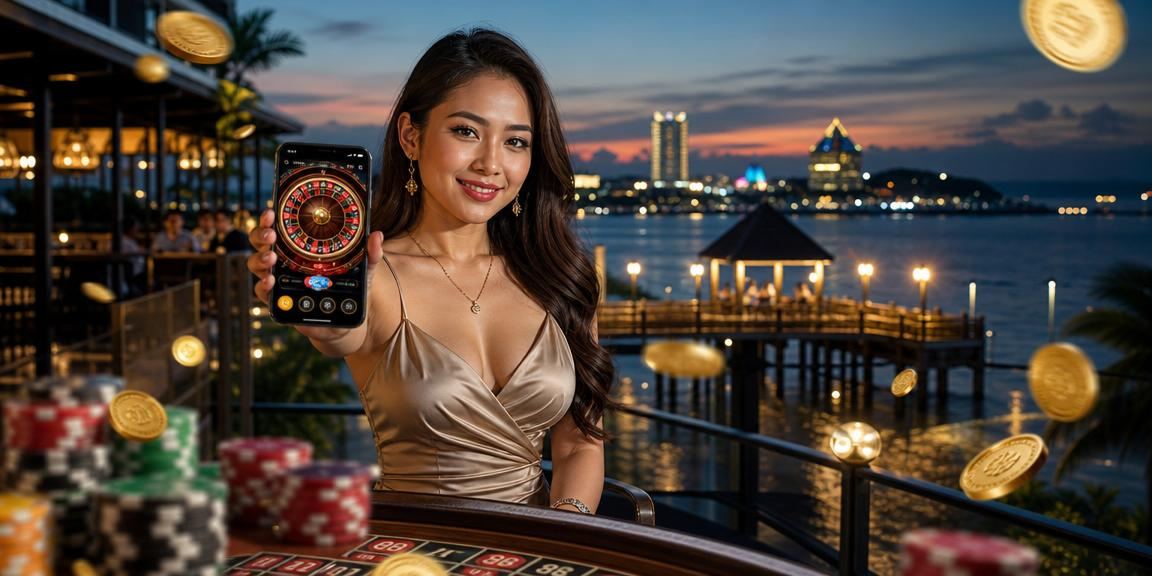 Pengguna Malaysia menggunakan platform maga888 dengan keselamatan data terjamin semasa bermain roulette